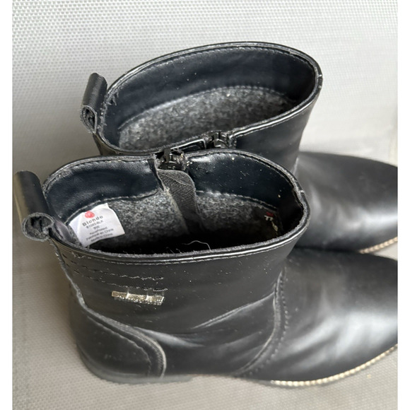 Blondo Waterproof Mens Winter Boots 9 W Black Leather Fleece Lined READ main image 9